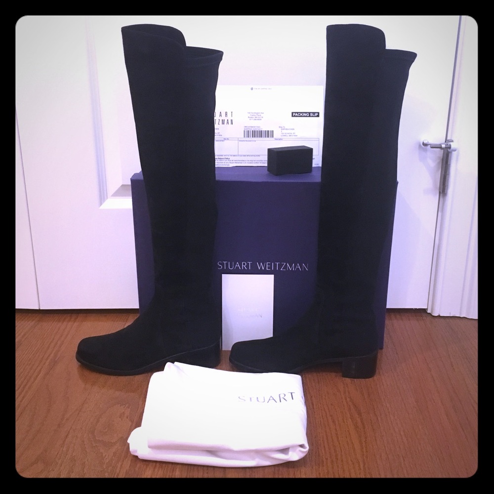 Stuart Weitzman Reserve Boots - Picture 1 of 5